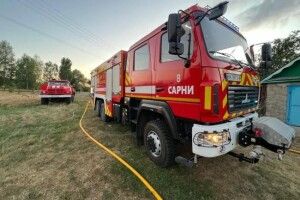 На Рівненщині горів житловий будинок