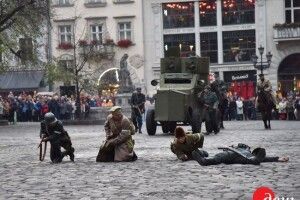 У Львові відтворили сторічний бій за місто між українцями та поляками