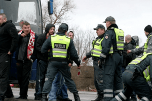 У Польщі відбулися сутички між поліцією та заробітчанами