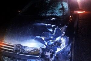 На трасі «Київ–Ковель–Ягодин» автівка на смерть збила жінку (Фото)
