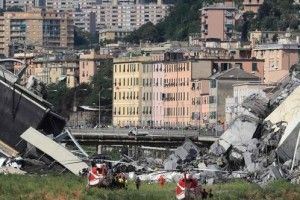 Причиною обвалу мосту в Генуї прокуратура назвала людську помилку