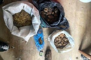 У Рівненському районі поліцейські вилучили понад 11 кілограмів бурштину-сирцю (Фото) 