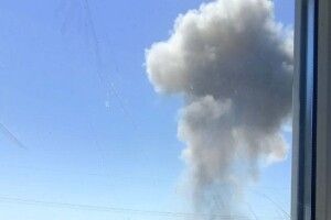 Ракетний обстріл Києва: горить дев’ятиповерхівка, є постраждалі