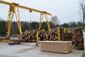 У ДП «Старовижівське ЛГ» запрацювала лінія з переробки деревини