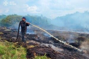 Земля горить під ногами: на Волині палають торф'яники та гектари сухої трави