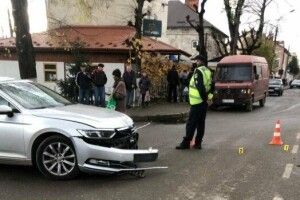 Мотоцикліст збив дворічного хлопчика (Фото)