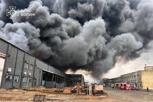 Атака на Луцьк: як гасили пожежі після ударів російських дронів і хто допомагав рятувальникам