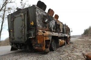 Наші спалили гордість російського ОПК - Камаз «Тайфун» (гарні фото)