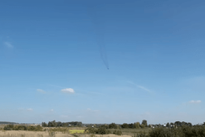 Над волинським містом літали бойові вертольоти (Відео)