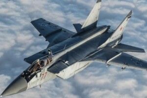 В росії розбився військовий літак МіГ-31