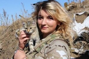 У свої 22 Христина командує вдвічі старшими чоловіками у бойовому підрозділі морської піхоти