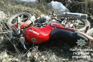 Рівненська поліція сьогодні ганяла за п’янезним мопедистом (фото)