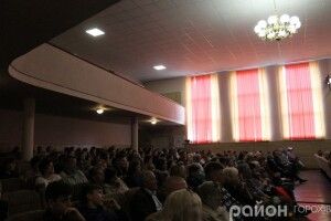 Після ремонту у горохівській «Просвіті» - концертна заметіль