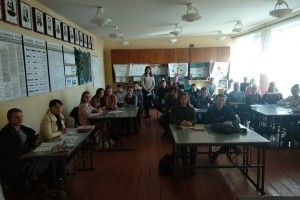 Карасинських школярів вчили обирати професію