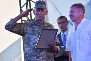 Бійці волинської 14 бригади отримали нагороди на передовій