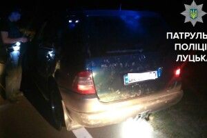Добре понюхавши корка, волинянин заснув за кермом