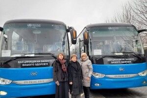 На Волині з’явилися автобуси для вакцинації