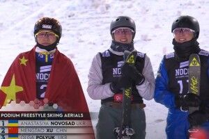 Як українські дівчата літають на лижах (Вражаюче відео)