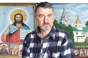 СІЛЬСЬКИЙ ХУДОЖНИК ПОЧИНАЄ КАРТИНУ З МОЛИТВИ