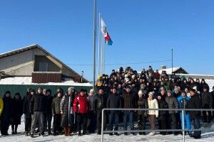 У місті на Волині підняли Олімпійський прапор (Фото)
