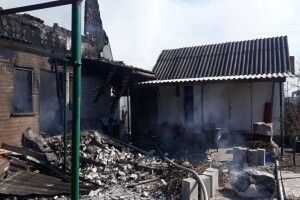 Поблизу Рівного згоріла дача