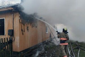 У селі на Волині горіла оселя