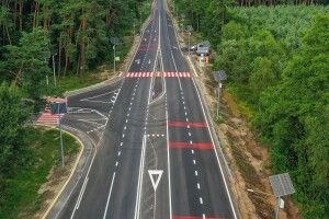 Показали, як на Рівненщині ремонтують 58 км державної траси (Фото)