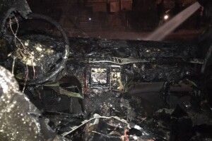 У Луцьку згоріло три іномарки. Кажуть підпал
