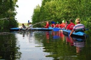 Працівники Шацького національного природного парку вирішили спробували себе в ролі туристів 