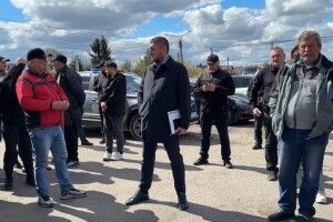 На Волині шахтарі не пускають на роботу нового керівника «Волиньвугілля» (Відео)