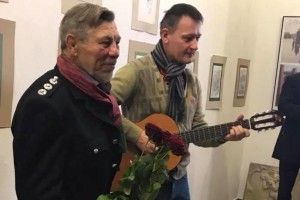 Відкрилась виставка рисунків і графіки Миколи Голованя