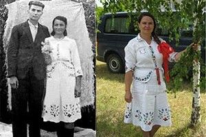 У ЦЬОМУ ПЛАТТІ 80 РОКІВ ТОМУ ВІНЧАЛАСЯ ЇЇ ПРАБАБУСЯ!