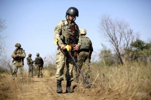 Міноборони опублікувало карту замінованих територій Донбасу