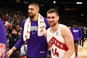 Баскетбол: Олексій Лень та Святослав Михайлюк тренуються разом у США (Відео)