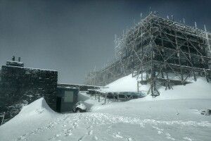 У Карпатах за ніч випало майже 20 см снігу