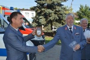 Ковельським медикам подарували реанімобіль з Німеччини
