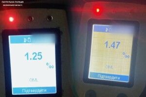  У Луцьку в комендантську годину зупинили двох водіїв «під мухою»