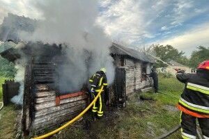 Увечері на Рівненщині була пожежа