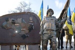 На Дніпропетровщині пам'ятник українським воїнам створили за допомогою 3D-друку