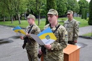 На Волині новобранці-прикордонники склали військову присягу