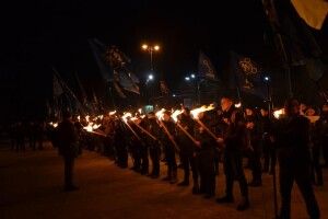 Волиняни пройшли смолоскипною ходою у Черкасах (Фото)
