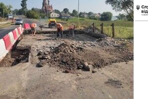 На трасі Львів – Радехів – Луцьк ремонтують міст