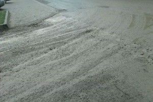 У Луцьку будівельникам-бруднулям наказали вимити дорогу