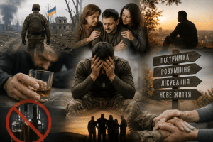 Повернутися з фронту  і не потонути в чарці: думки волинського  фахівця