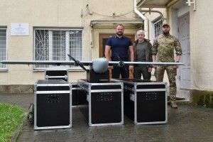 З Волині для військових уперше передали безпілотний авіаційний комплекс