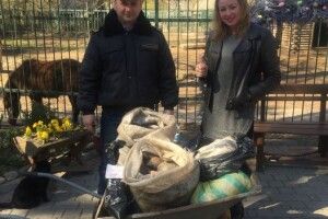 Пеліканам Луцького зоопарку перепало 90 кг браконьєрської риби