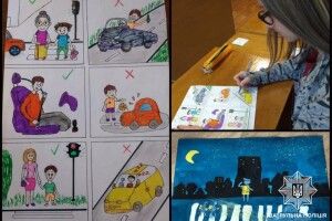 У Рівному підбили підсумки конкурсу малюнків з безпеки на дорозі (Фото)