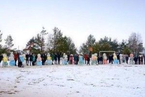 Чий сніговик найвищий?