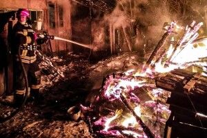 На Волині вогонь пошкодив господарську споруду