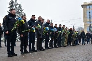 У Луцьку рятувальники вшанували пам'ять Героїв Небесної Сотні (Фото)